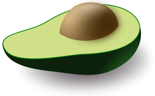 Avocado vector imagine