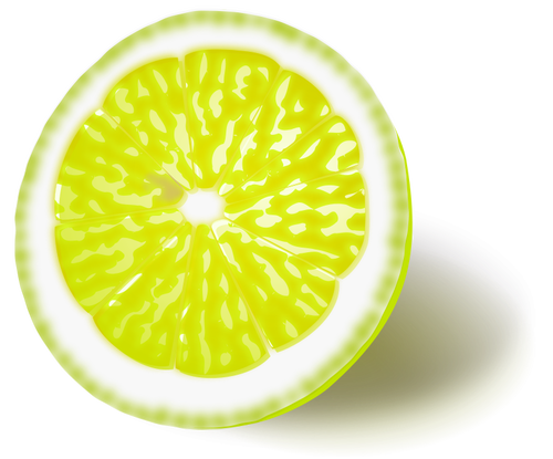 Zitronen- oder Limettensaft Vektor-Bild