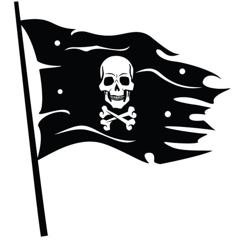 Piracka Flaga z czaszkÄ…