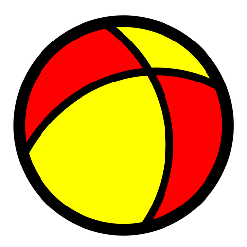 Desenho vetorial de Ã­cone bola