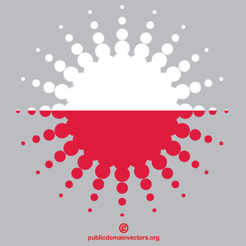 Forma de reticulaÃ§Ã£o da bandeira polonesa