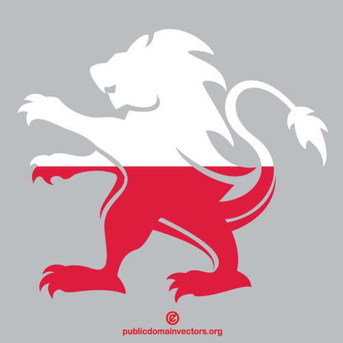 LeÃ£o herÃ¡ldico da bandeira polonesa