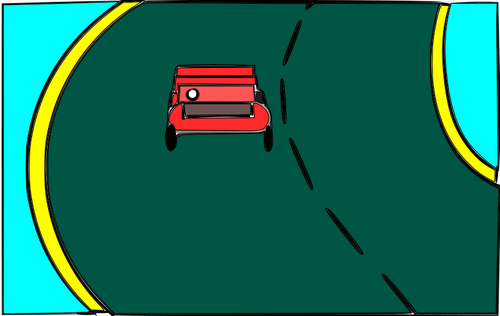 IlustraÃ§Ã£o vetorial de rodovia