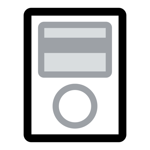 imagine de vector iPod