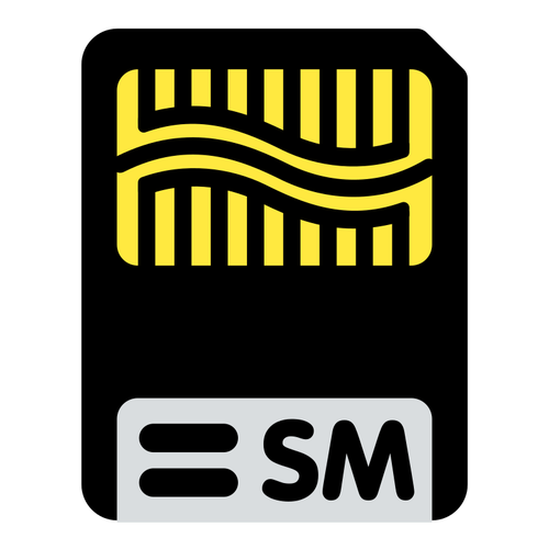 SIM-kortet vektorritning