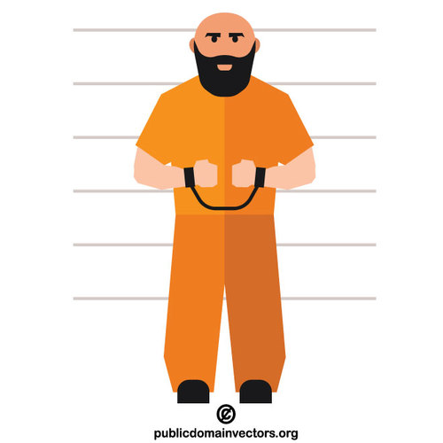 Gefangenen-Vektor-Grafiken