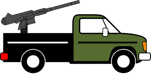 Gevechten voertuig vector illustraties