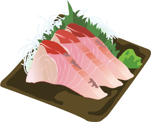 Piatto di salmone