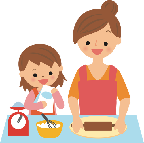 Baking med mor