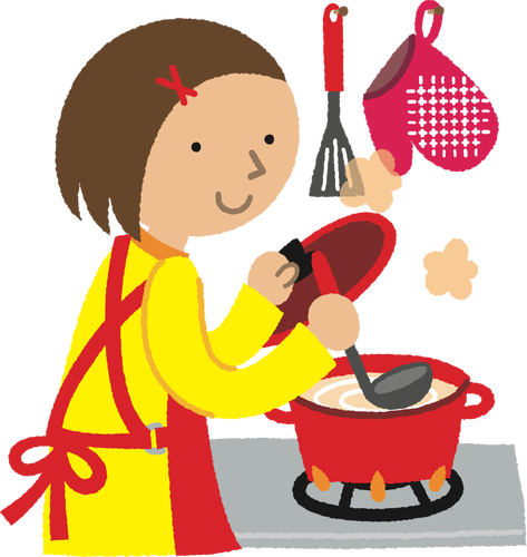 Kvinnan matlagning