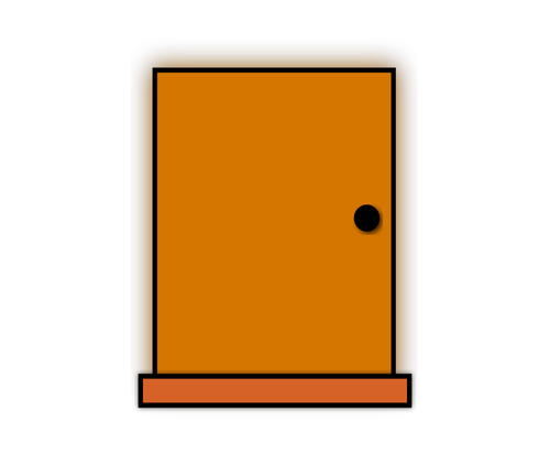 Cartoon deur
