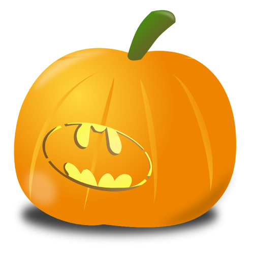 Bat pumpkin vector graphics