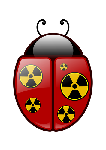 Coccinella radioattivo