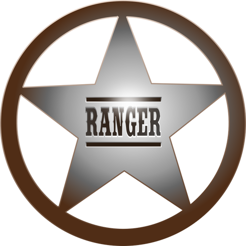 Ranger-Stern Vektor-ClipArt