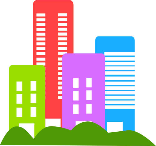 Vector de dibujo de logotipo inmobiliaria