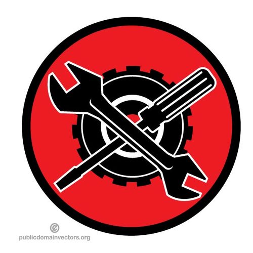 Magazin simbol logo-ul de reparaÅ£ii