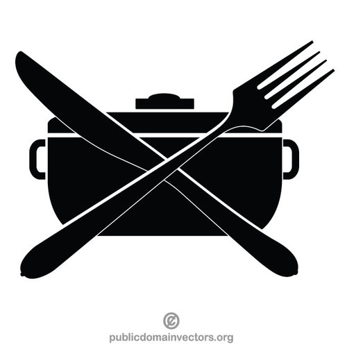 Restauranten logoen vektor image