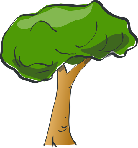 Przedstawione drzewo kreskÃ³wka