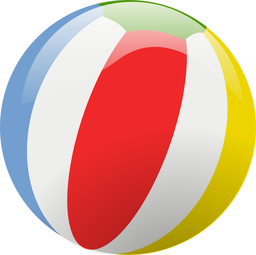 VektorovÃ© ilustrace beach Ball