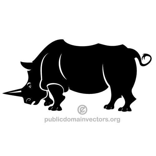Rinoceronte grÃ¡ficos vectoriales