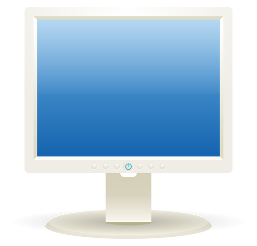 Bilgisayar LCD ekran vektÃ¶r grafikleri