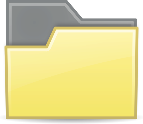 Gele folder