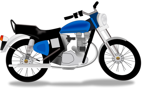 Motocykl Royal wektor
