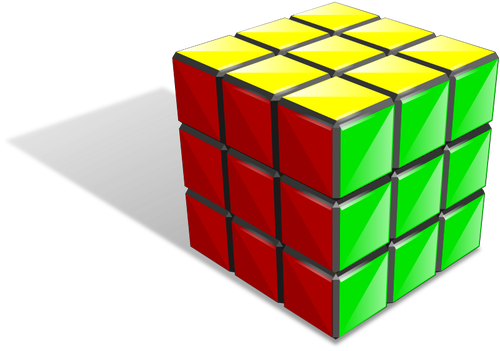 Rubik jest rozwiÄ…zany kostki