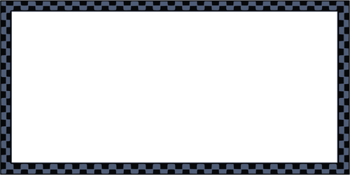 GrÃ¡ficos vectoriales de frontera rectangular negra y azul