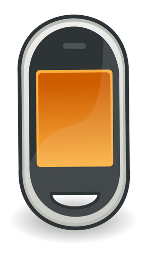 Ekran dotykowy telefon komÃ³rkowy wektor ikona