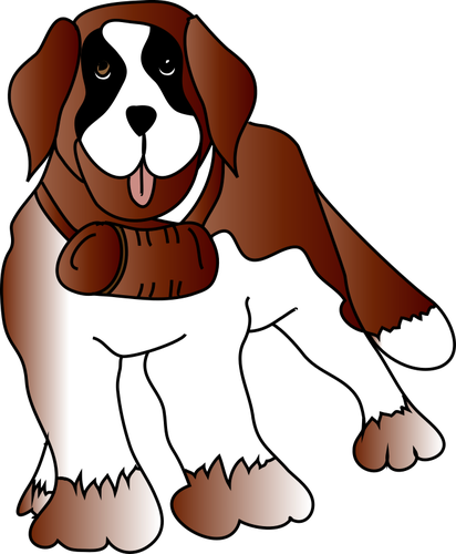 Saint Bernard anjing