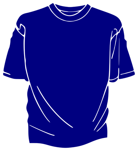 Blauw T-shirt afbeelding