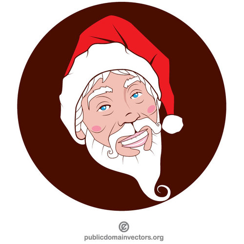 Santa Claus vektor clip art grafik