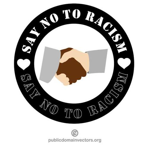 Diga nÃ£o ao racismo