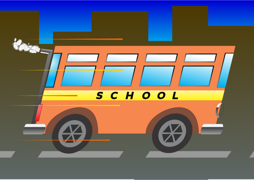 Autobus scolaire Vector Image