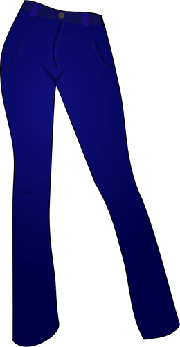 Blue jeans vector imagine