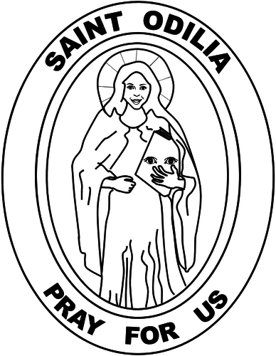 Saint-Odile ikona
