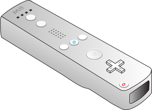 Imagine vectorialÄƒ a Nintendo Wii remote contract