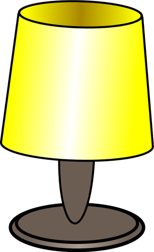 Gambar vektor lampu kuning
