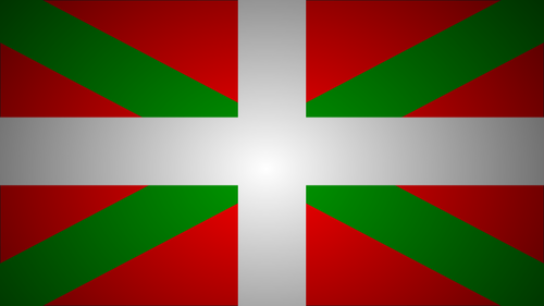 Vector drapeau basque
