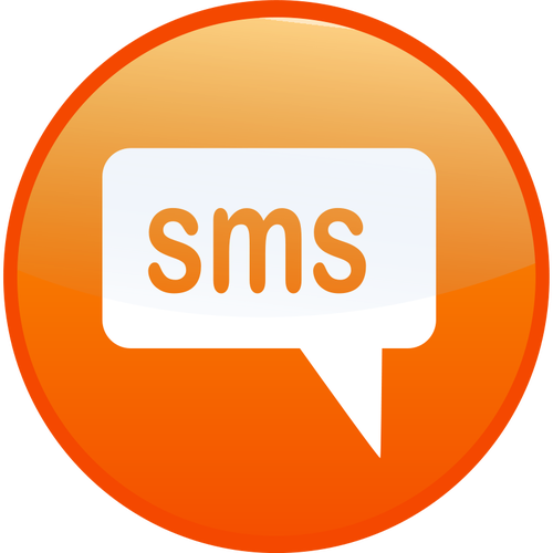 Immagine vettoriale SMS