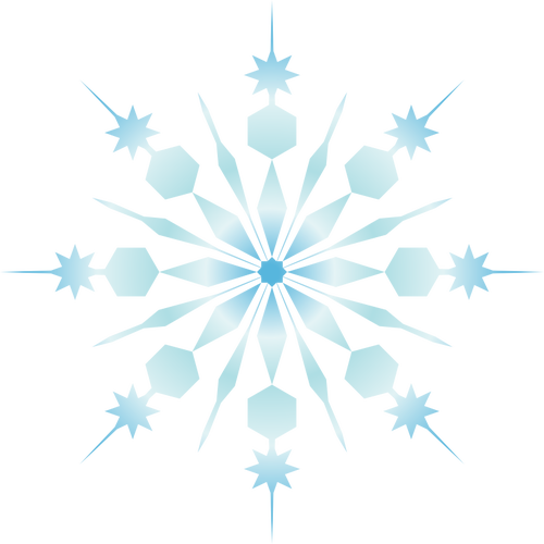 Sneeuwvlok kunst vector