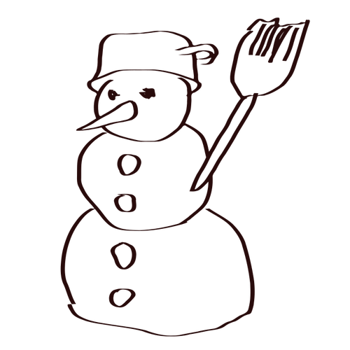 à¤à¤• snowman