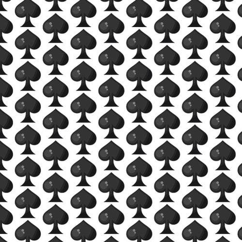 Spades seamless pattern 2