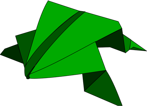 Origami kikker