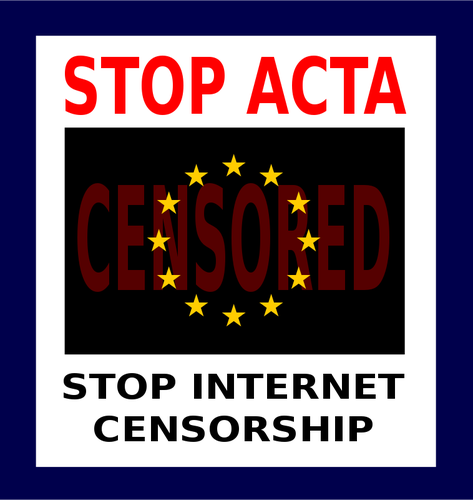 Graphiques vectoriels de ACTA Stop sign