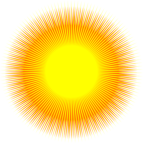 Stralucitoare soare vectorul miniaturi
