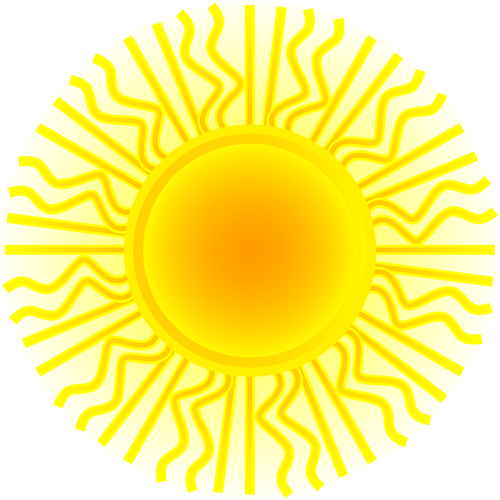 Sun vector illustraton