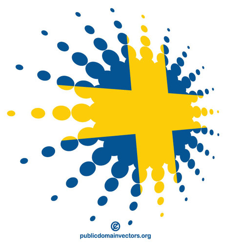 PÃ³Å‚tonÃ³w flagi szwedzkiej