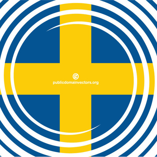 KsztaÅ‚t swirling ze szwedzkÄ… flagÄ…